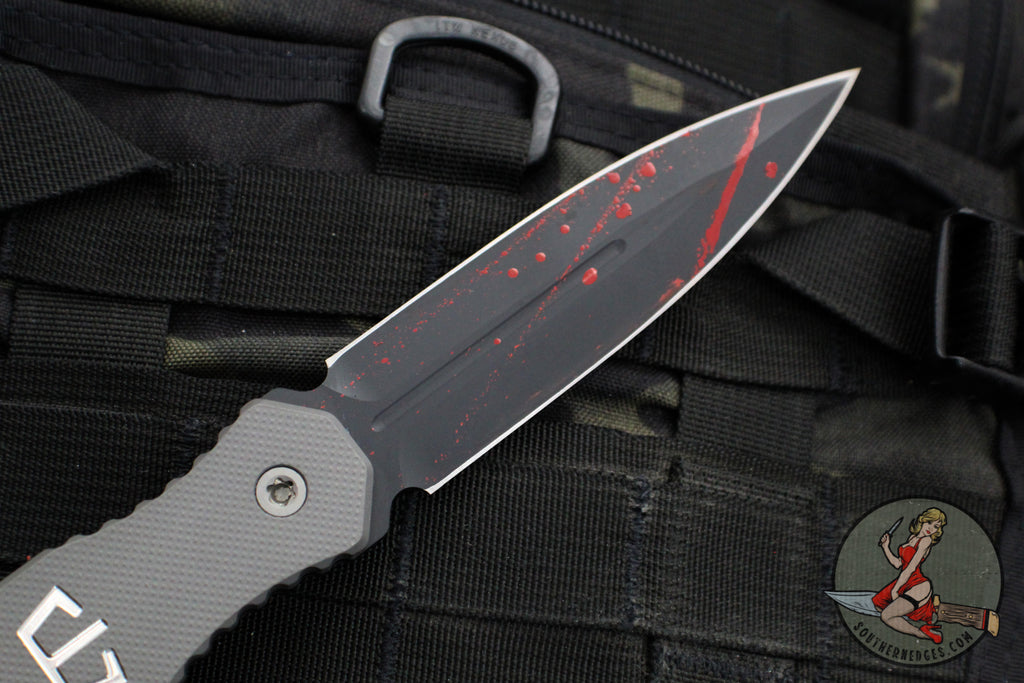 Blackside Customs Phase 7 SDM- Double Edge Dagger - Titanium 