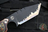 Blackside Customs/Strider Knives SLCC Fixed Blade- Tanto Edge- Custom Starlingear One-Off Copper Scales- Sumi Finished Blade