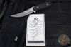 Blackside Customs Cat 5- Covert- Persian- Gray Matter Blade Finish- Black G-10 Scales BSC-PERCO-GM-BLKG10