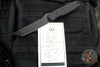 Blackside Customs Kimura Fixed Blade - Black Blade Finish- Black G-10 Scales- Black HW BSC-K1-BLK-BLKG10