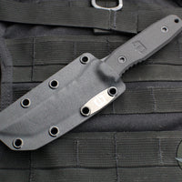 Blackside Customs Kimura Fixed Blade - Black Blade Finish- Black G-10 Scales- Black HW BSC-K1-BLK-BLKG10