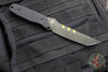 Blackside Customs Kimura Fixed Blade - Bounty Hunter Blade Finish- Black G-10 Scales BSC-K1-BOUNTY-BLKG10