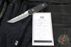 Blackside Customs Kimura - Covert- Gray Matter Blade Finish- Black G-10 Scales BSC-K1CO-GM-BLKG10
