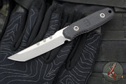 Blackside Customs Kimura - Covert- Gray Matter Blade Finish- Black G-10 Scales BSC-K1CO-GM-BLKG10