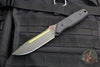 Blackside Customs Plan B Fixed Blade - Bounty Hunter Finish- Black G-10 Scales BSC-PB-BOUNTY-BLKG10