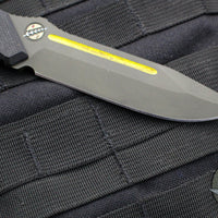 Blackside Customs Plan B Fixed Blade - Bounty Hunter Finish- Black G-10 Scales BSC-PB-BOUNTY-BLKG10