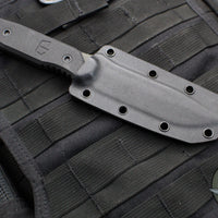 Blackside Customs Plan B Fixed Blade - Bounty Hunter Finish- Black G-10 Scales BSC-PB-BOUNTY-BLKG10