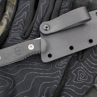 Blackside Customs Plan B- Covert- Gray Matter Finish- Black G-10 Scales BSC-PBCO-GM-BLKG10