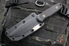 Blackside Customs Plan B Fixed Blade - Black G-10 Handle Scales- Old Glory Graphic BSC-PB-BLK-OLDGLORY