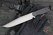 Blackside Customs Rogue 1 Fixed Blade- Gray Matter Finish- Black G-10 Scales BSC-ROG1-GM-BLKG10