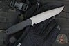 Blackside Customs Recon 1 Fixed Blade- Gray Matter Finish- Black G-10 Scales BSC-ROG1-GM-BLKG10
