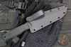 Blackside Customs Recon 1 Fixed Blade- Gray Matter Finish- Black G-10 Scales BSC-ROG1-GM-BLKG10