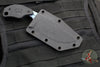 Blackside Customs/Strider Knives SLCC Fixed Blade- Drop Point Edge- Black G-10 Scale- Borderlands Ice Breaker Finished Magnacut Blade