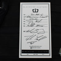 Blackside Customs Americana- Covert- Reverse Tanto Edge- Black Blade Finish- Black G-10 Scales- Black HW BSC-AMCO-BLK-BLKG10