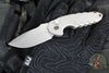 Blackside Customs Bad Idea- OTS Auto Knife- Titanium Handle- Magnacut Matte Stonewash Blade- Copper Backspacer BSC-BA-TI-SW-CU