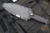Blackside Customs Fairgate Smachet- Double Edge - Black G-10 Handle Scales- Beskar Finished PSB27 Blade BSC-FAIR-BESKAR-BLKG10