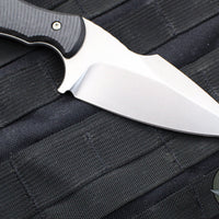 Borka Blades SB1 Fixed Blade -Stonewash with Carbon Fiber Scales