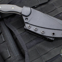 Borka Blades SB1 Fixed Blade -Stonewash with Carbon Fiber Scales