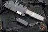 Blackside Customs Americana- Reverse Tanto Edge- Two-Tone Gray Matter Blade Finish- Titanium Handle Scales BSC-AM-TTGM-TI