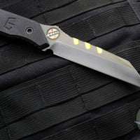 Blackside Customs Americana- Reverse Tanto Edge- Bounty Hunter Edition- Black G-10 Scales