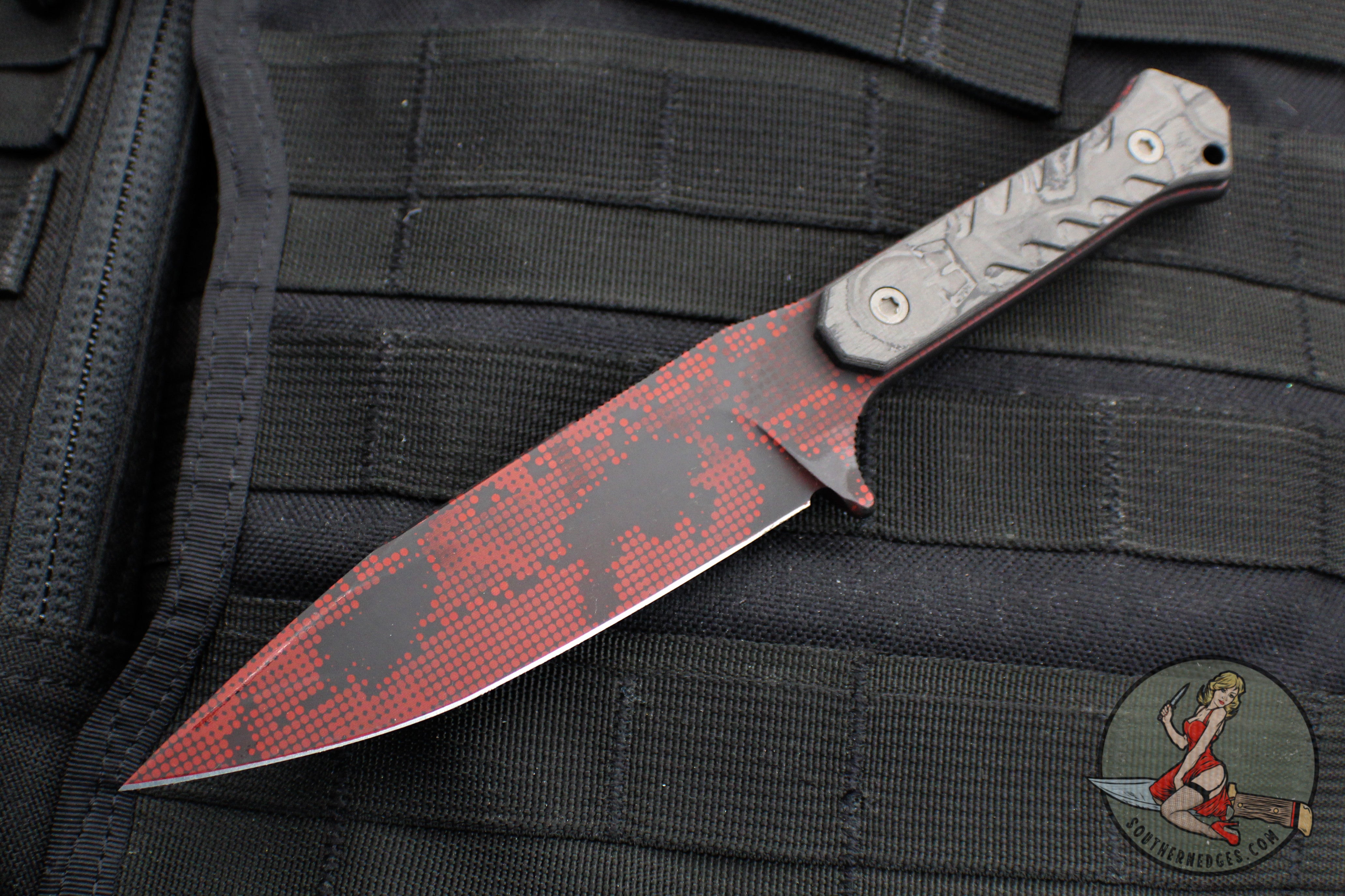 Blackside Customs Strider Knives SLCC Fixed Blade Tanto