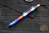 Blackside Customs Titanium Pen - Flamed and Polished v3