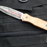 Blackside Customs Phase 7 SDM- Double Edge Dagger- Copper Handle- Beskar Redline Finish BSC-P7SDM-CU-BESKARREDLINE