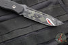 Blackside Customs Plan B Fixed Blade - Black G-10 Handle Scales- Black Camo Flying Tiger Graphic BSC-PB-BLK-FLYINGTIGER