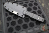Blackside Customs Phase 7 SDM- Double Edge Dagger - Black G-10 Handle Scales- Magnacut Gray Matter Finished Blade BSC-P7SDM-BLK-GM