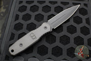 Blackside Customs Phase 7 SDM- Double Edge Dagger - Carbon Fiber Scales- Magnacut Black Cerakote Blade BSC-P7SDM-CF-BLK