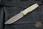 Blackside Customs Plan B Fixed Blade - OD Green Blade Finish- OD Green G-10 Scales BSC-PB-OD-OD