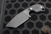 Blackside Customs/Strider Knives SLCC Fixed Blade- Tanto Edge- Black G-10 Scale- Black Blade Finish