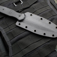 Blackside Customs Phase 7 SDM- Double Edge Dagger - Black G-10 Handle Scales- Black Finished Magnacut Blade BSC-P7SDM-BLK-BLK