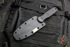 Blackside Customs Phase 7 SDM- Double Edge Dagger - Black G-10 Handle Scales- Black Finished Magnacut Blade BSC-P7SDM-BLK-BLK