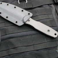 Blackside Customs Phase 7 SDM- Double Edge Dagger - Titanium Scales- Magnacut Black Camo Cerakote Blade BSC-P7SDM-TI-BLKCAMO