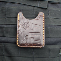 Blackside Customs- Starlingear Collaboration- Leather Card Case- Batch II Version 17