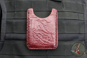 Blackside Customs- Starlingear Collaboration- Leather Card Case- Batch II Version 19