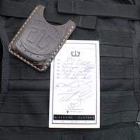 Blackside Customs- Starlingear Collaboration- Leather Card Case- Batch II Version 24