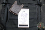 Blackside Customs- Starlingear Collaboration- Leather Card Case- Batch II Version 24