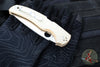 Spyderco Native Chief Folding Knife- Brown Micarta Handle- Cru-Wear Satin Blade C244MPCW