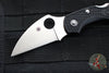 Spyderco Dragonfly Compact Folding Knife- Wharncliffe Edge- Black FRN Handle- Satin Blade C28FPWCBK2