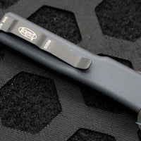 Microtech CALIFORNIA LEGAL OTF Knife- Double Edge- Tactical- Black Handle- Black Blade CA147-1 T 2019