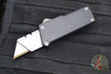 Chaves Knives C.H.U.B. OTF Knife - Crosshatch Pattern Black Handle