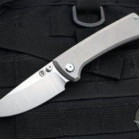 Chaves Knives RCK9 Folder - Drop Point- Full Titanium Handle