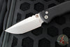 Chaves Protech Knives- Redencion 229- OTS Auto- Tanto Edge- Black Handle- Stonewash Blade