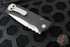 Chaves Protech Knives- Redencion 229- OTS Auto- Tanto Edge- Black Handle- Stonewash Blade