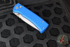 Chaves Protech Knives- Redencion 229- OTS Auto- Tanto Edge- Blue Handle- Stonewash Blade