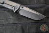 Chaves Knives Integral Redencion 229 Folder- Drop Point- Black PVD Finished Titanium Handle- Black PVD Finished Blade