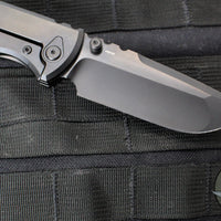 Chaves Knives Integral Redencion 229 Folder- Drop Point- Black PVD Finished Titanium Handle- Black PVD Finished Blade