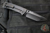 Chaves Knives Integral Redencion 229 Folder- Tanto Edge- Black PVD Finished Titanium Handle- Black PVD Finished Blade